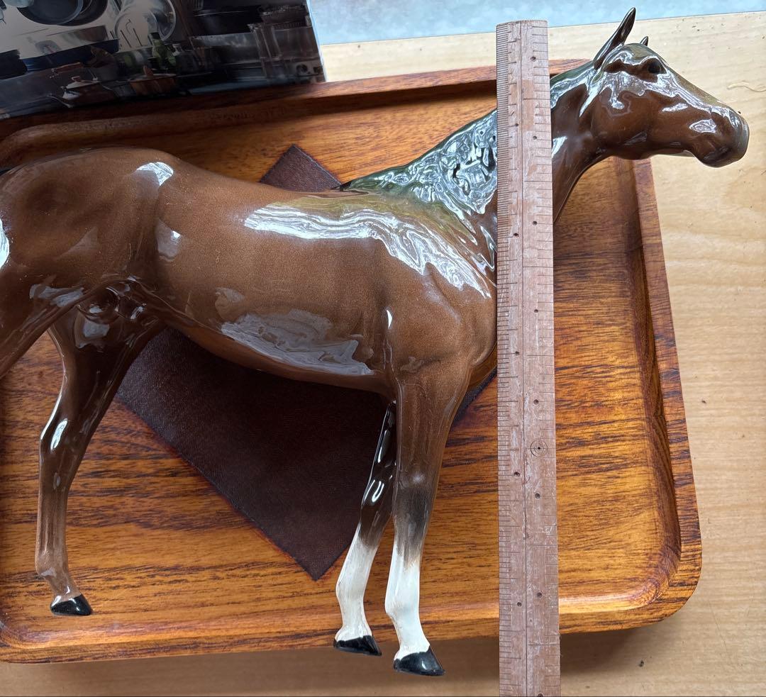 陶器製 馬のオブジェ(約30cm)