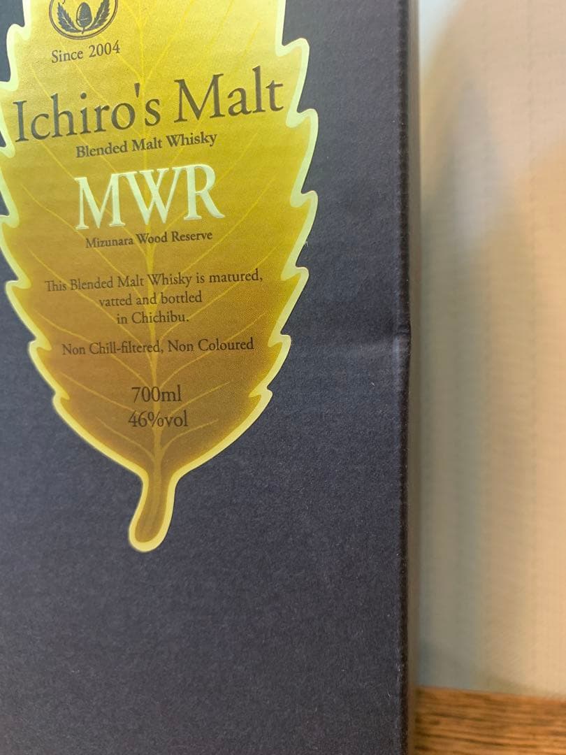 イチローズモルト ミズナラウッドリザーブIchiro's Malt MWR