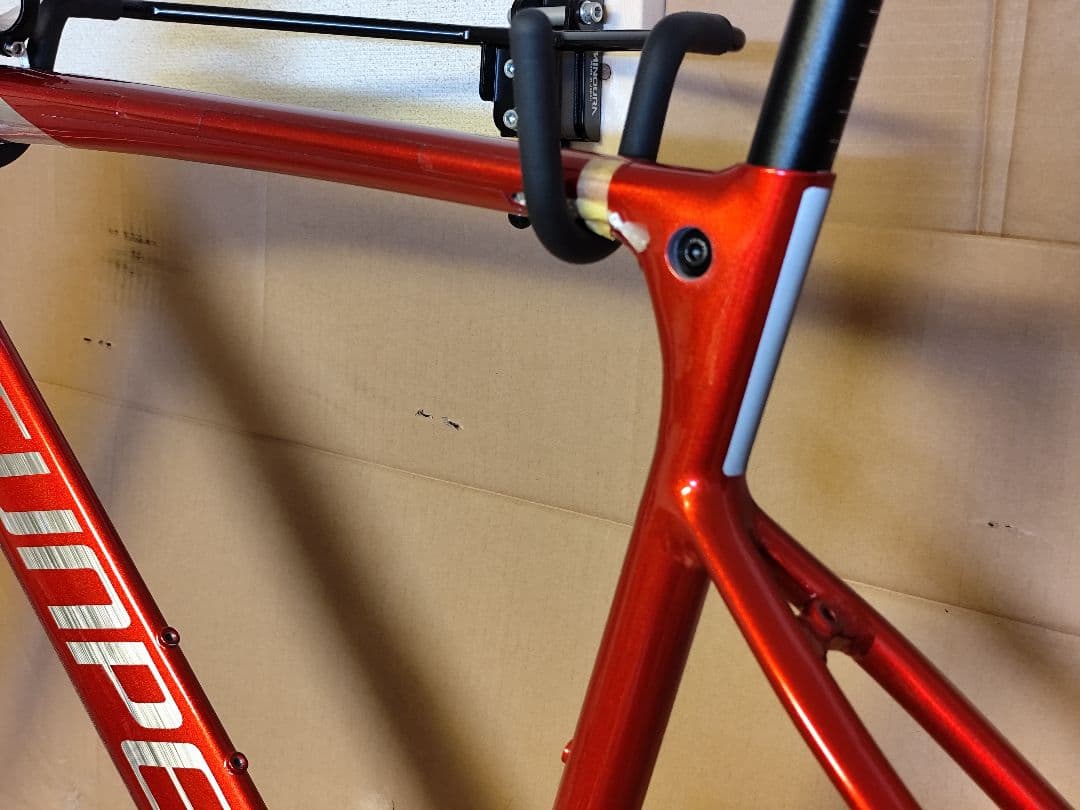 SUNPEED MARS ロードバイクフレーム レッド
