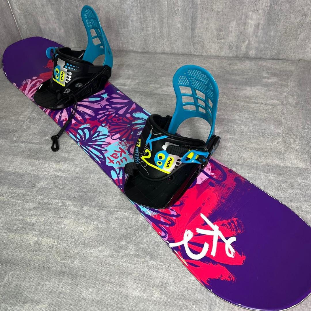 K2 LIL KAT 110cm ジュニア スノーボード 3点セット 初心者