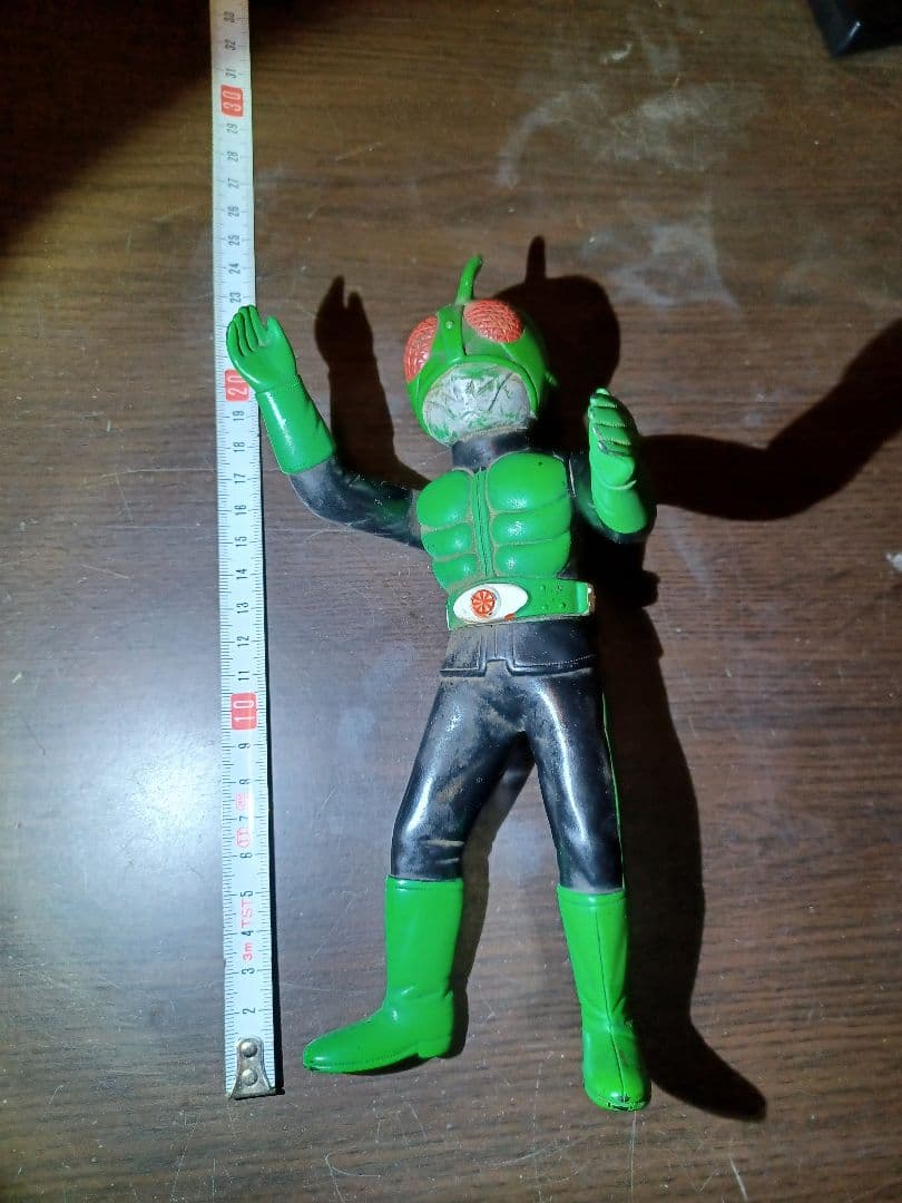 (昭和購入物)　 仮面ライダー旧1号　ソフビ