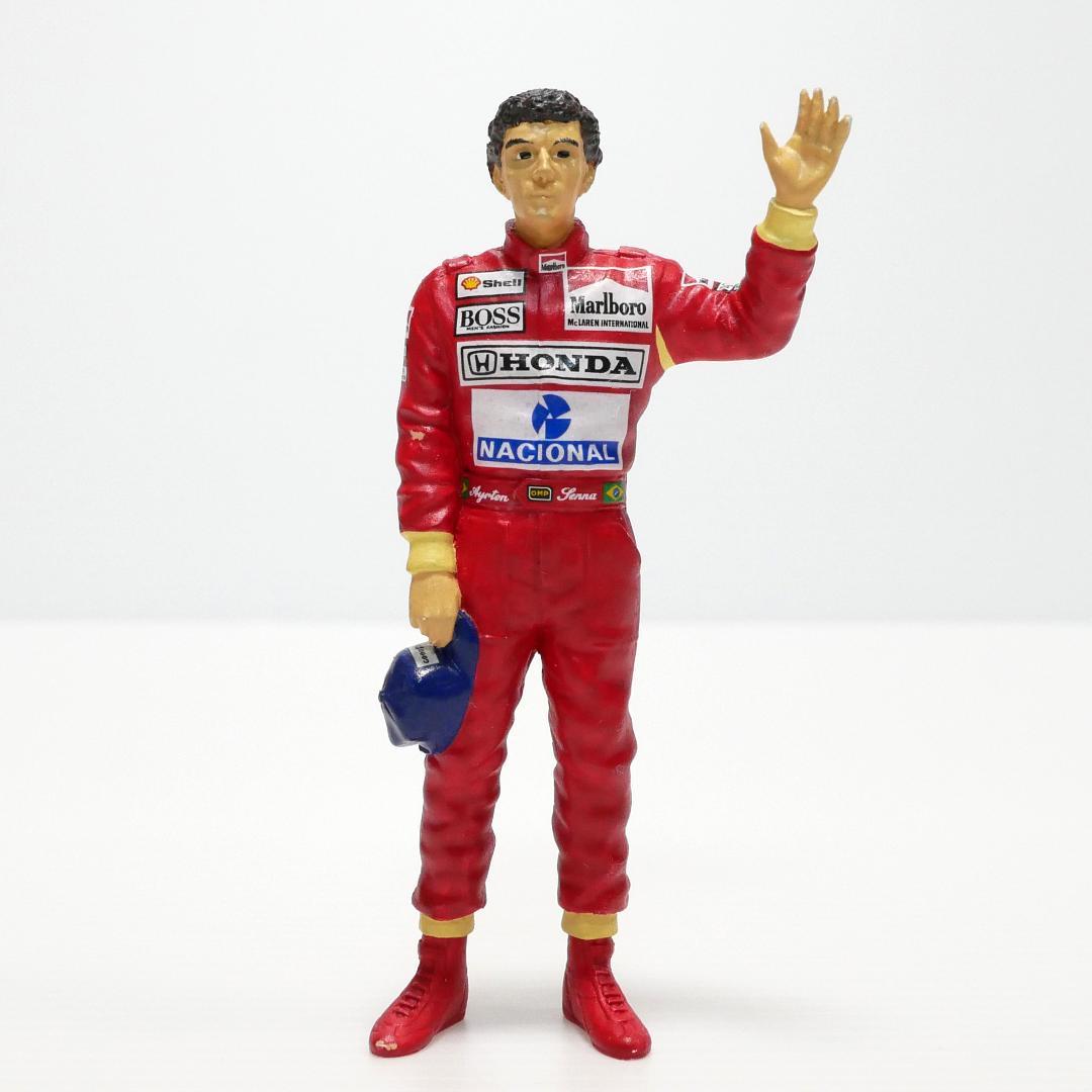 アイルトン・セナ（似）　1/20スケールフィギュア