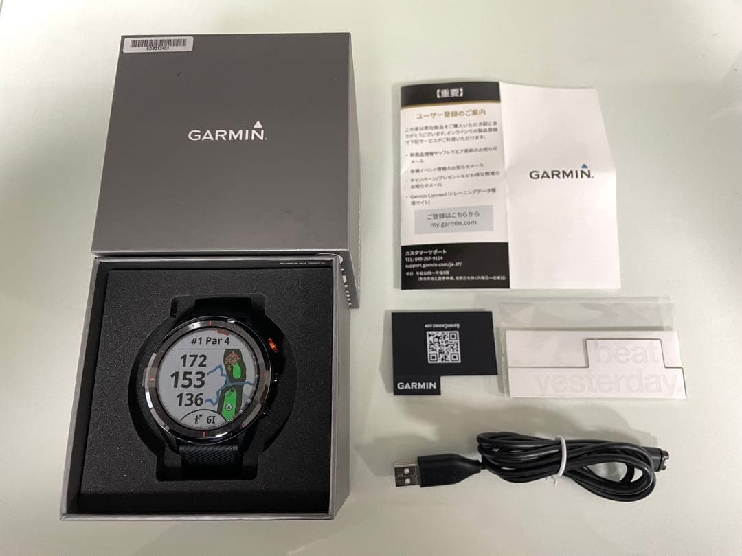 GARMIN Approach S62 GPSゴルフウォッチ 正規店購入品