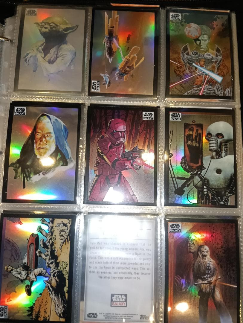 スター・ウォーズ・クローム・ギャラクシー2021 2022 2023のリフラクタ