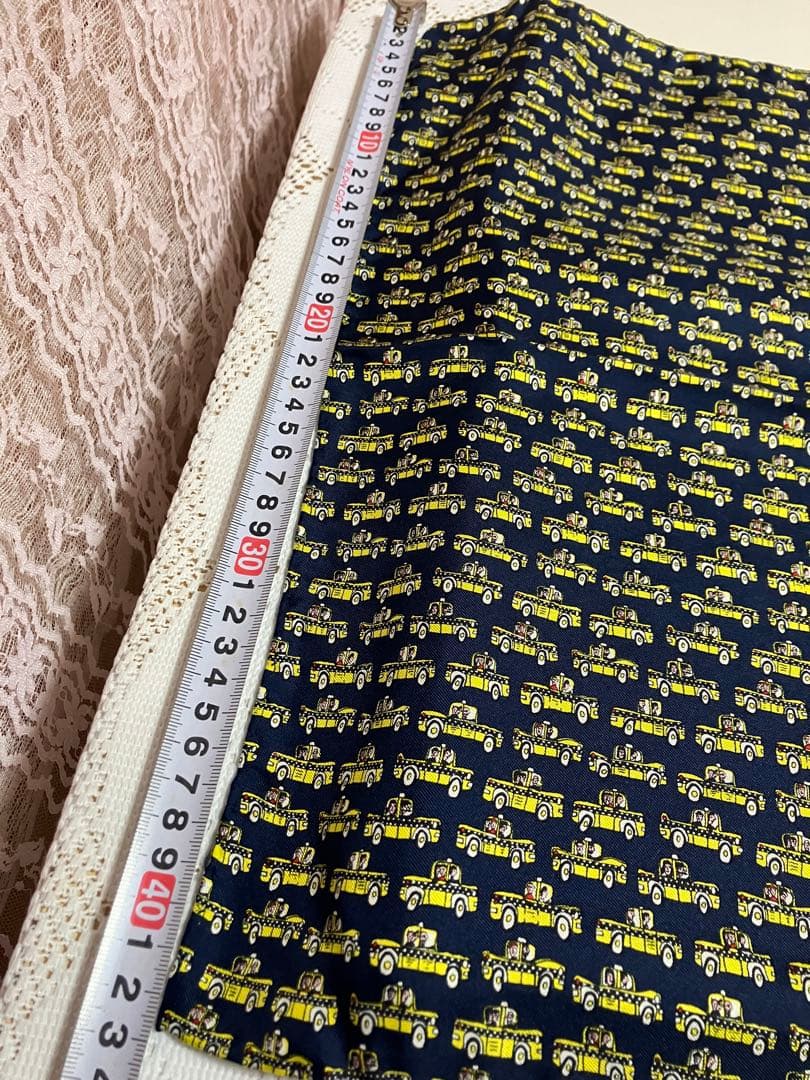 ジェームスリジィのシルク製 車柄スカーフMade in Italy