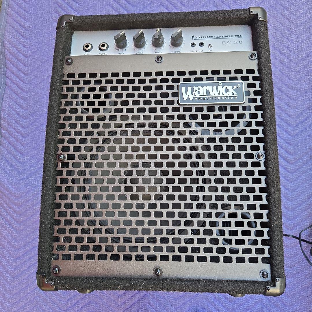ベースアンプ　warwick bc-20