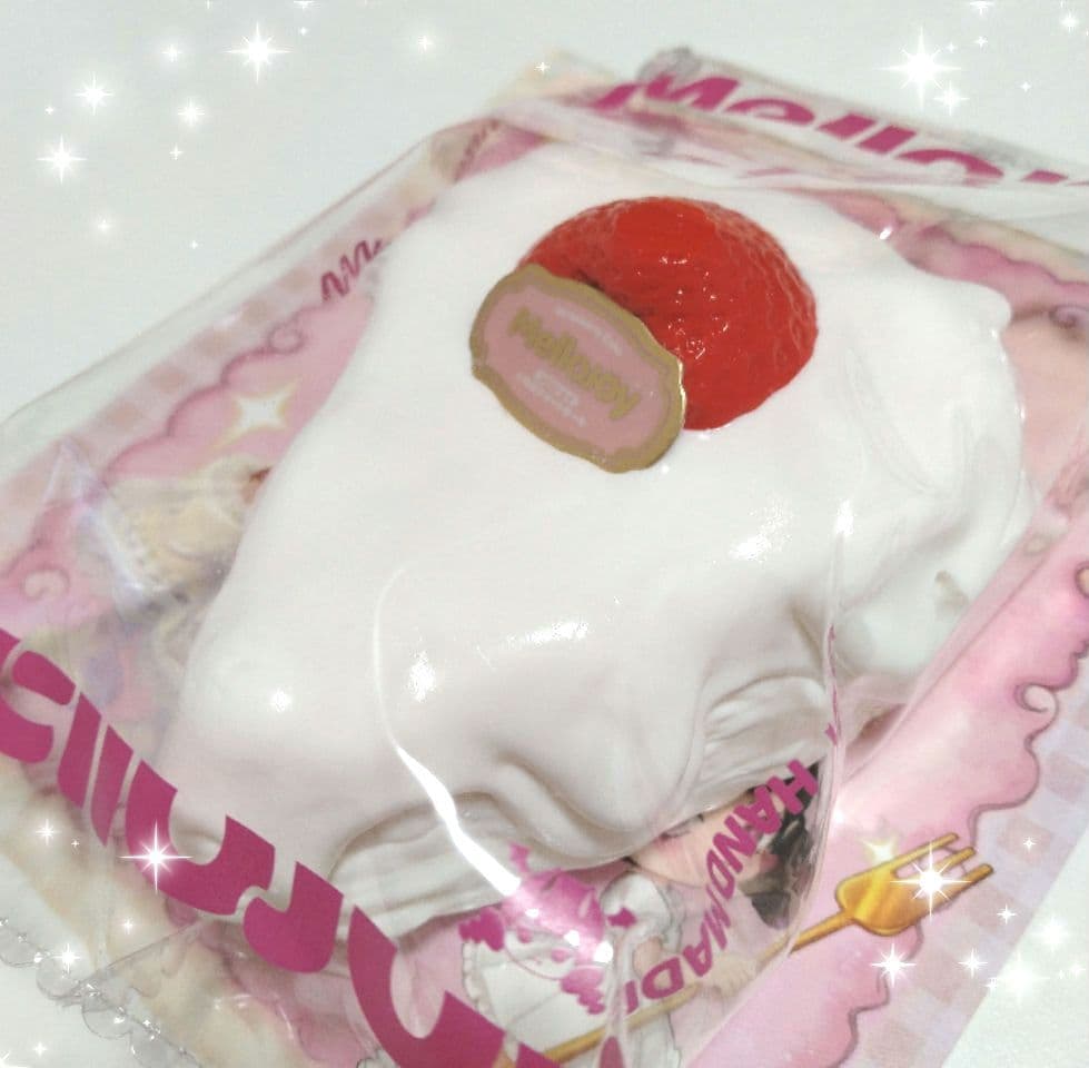 mellojoyスクイーズいちごショートケーキ スライスケーキ限定品