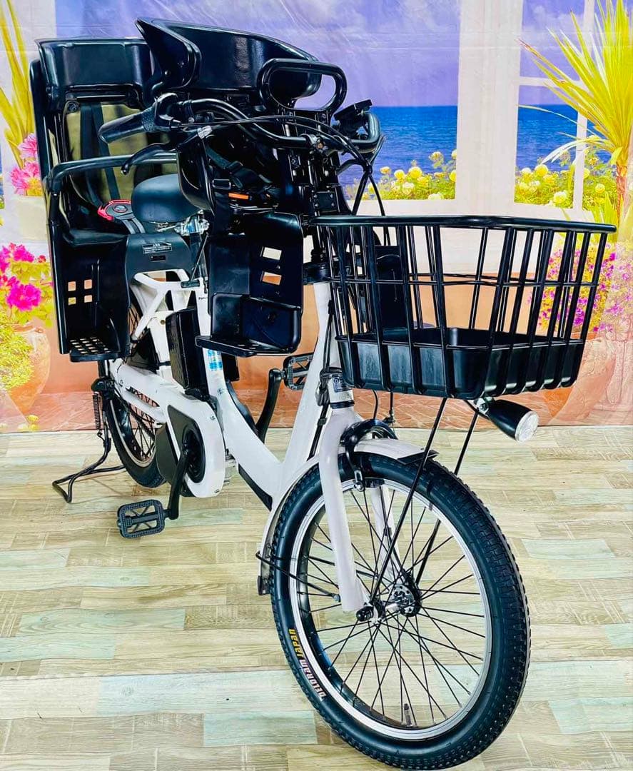 2024年！ギュットアニーズ⭐️16AH！子供乗せ電動アシスト自転車Y3240