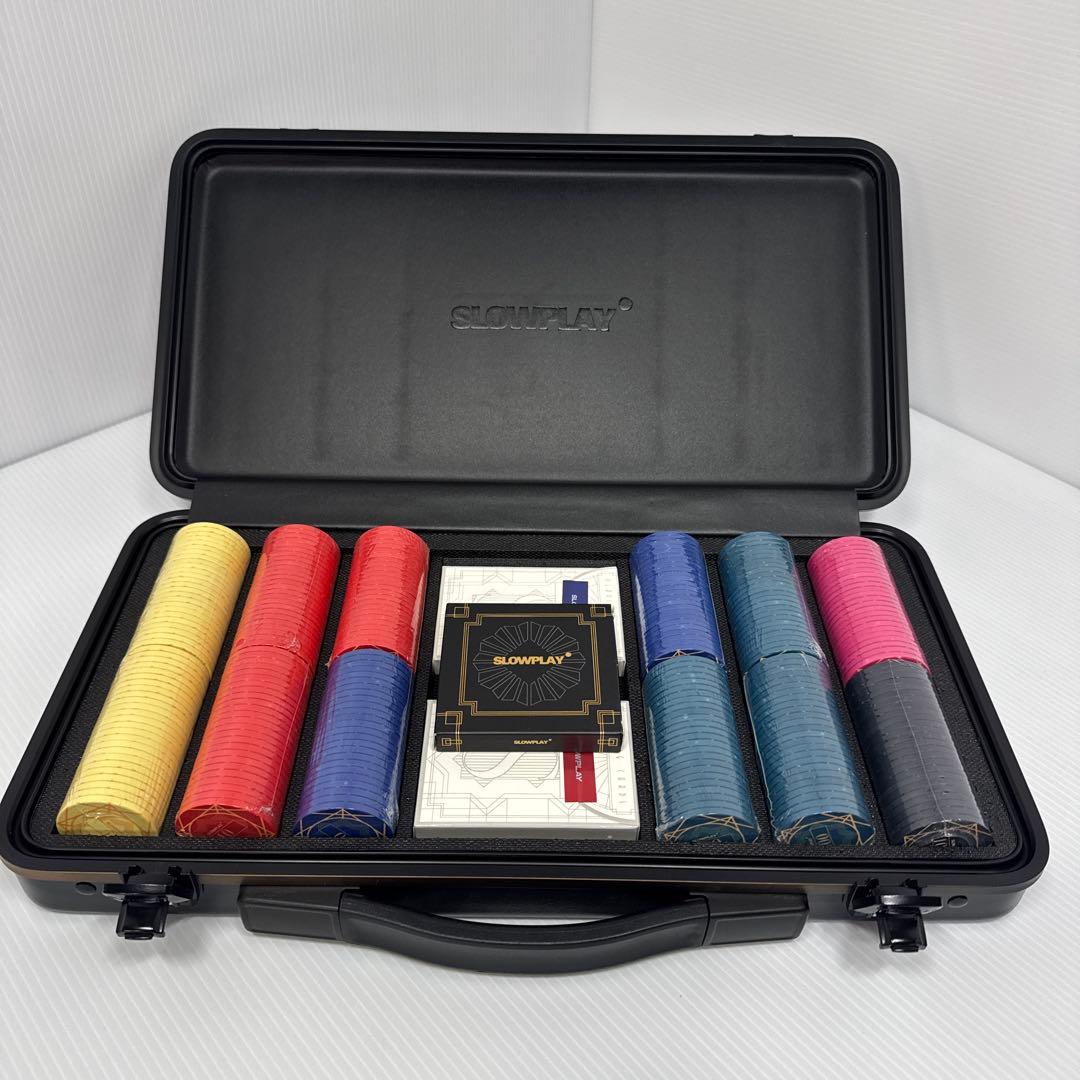 そう 【未使用】SLOWPLAY Nash セラミックポーカーチップセット