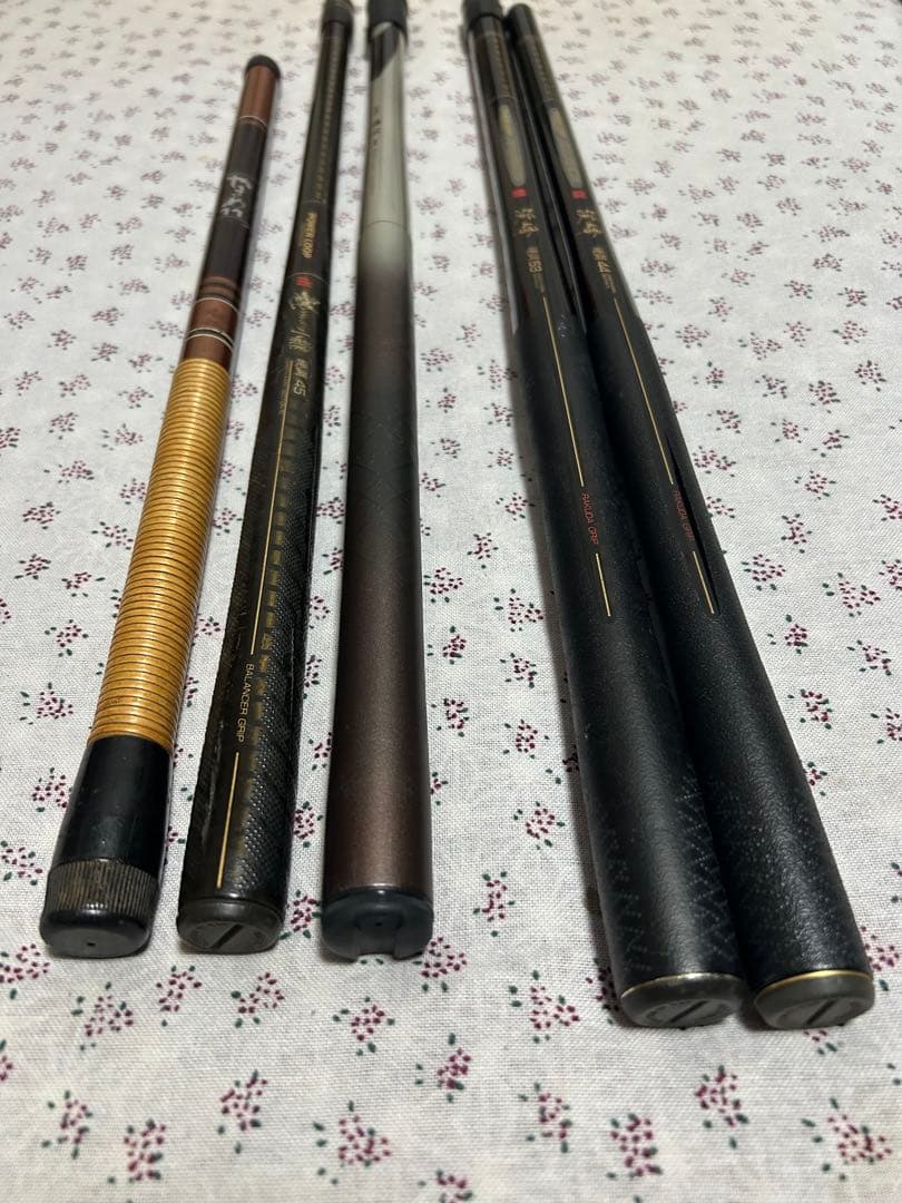 渓流竿4本セットで！ダイワ NFT