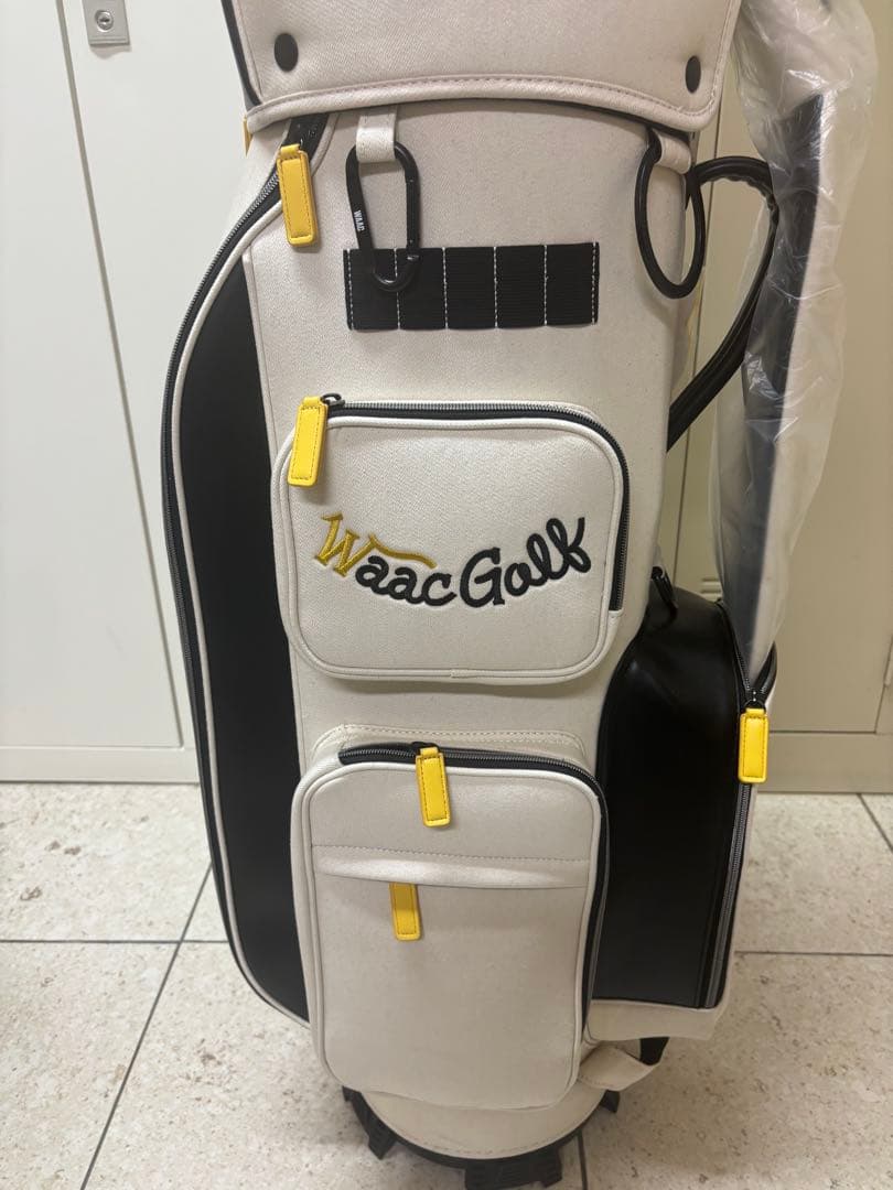 【人気商品】希少　ワックキャディバッグ