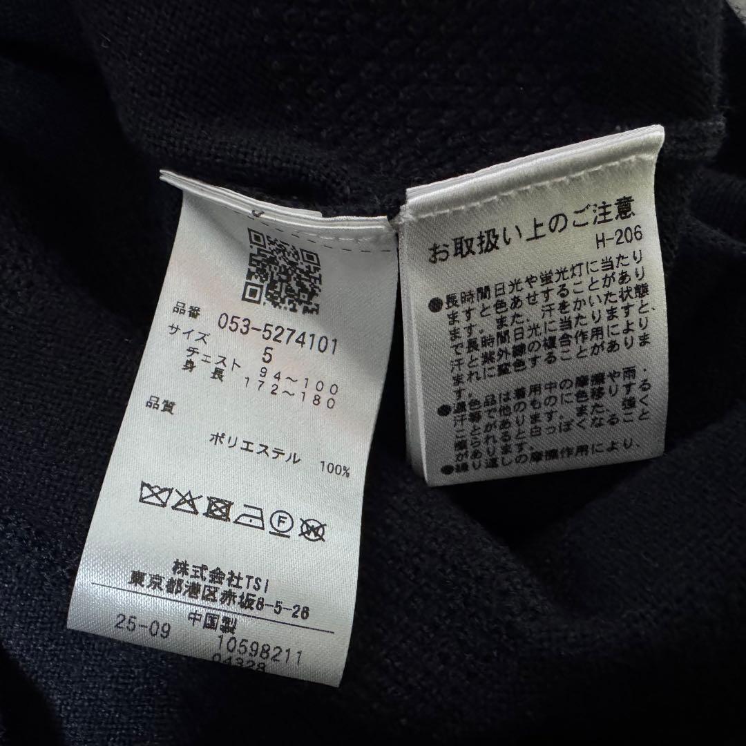 Pearly Gates パーリーゲイツ 天竺 ストレッチ裏地 ツイン ニット