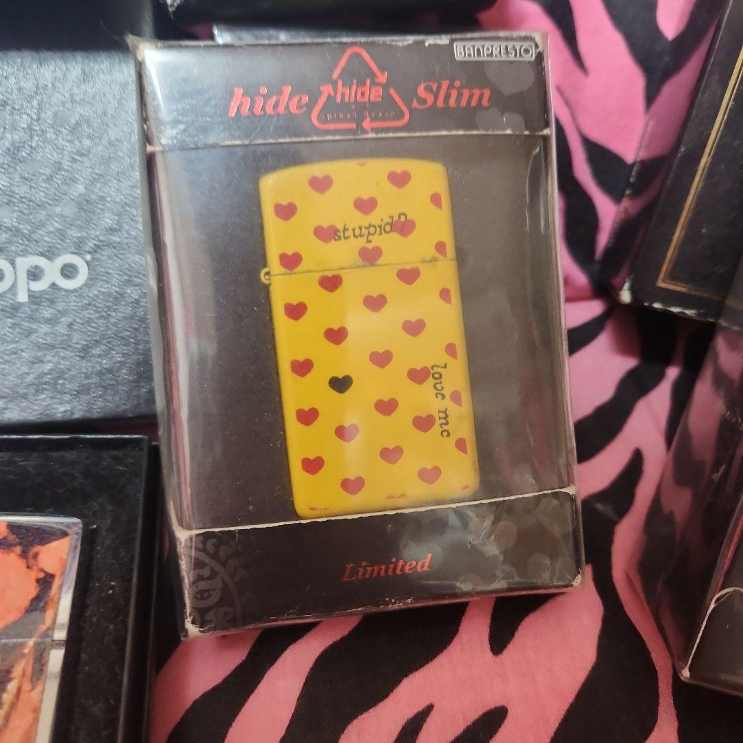 hide zippoライター　正規品とおまけ