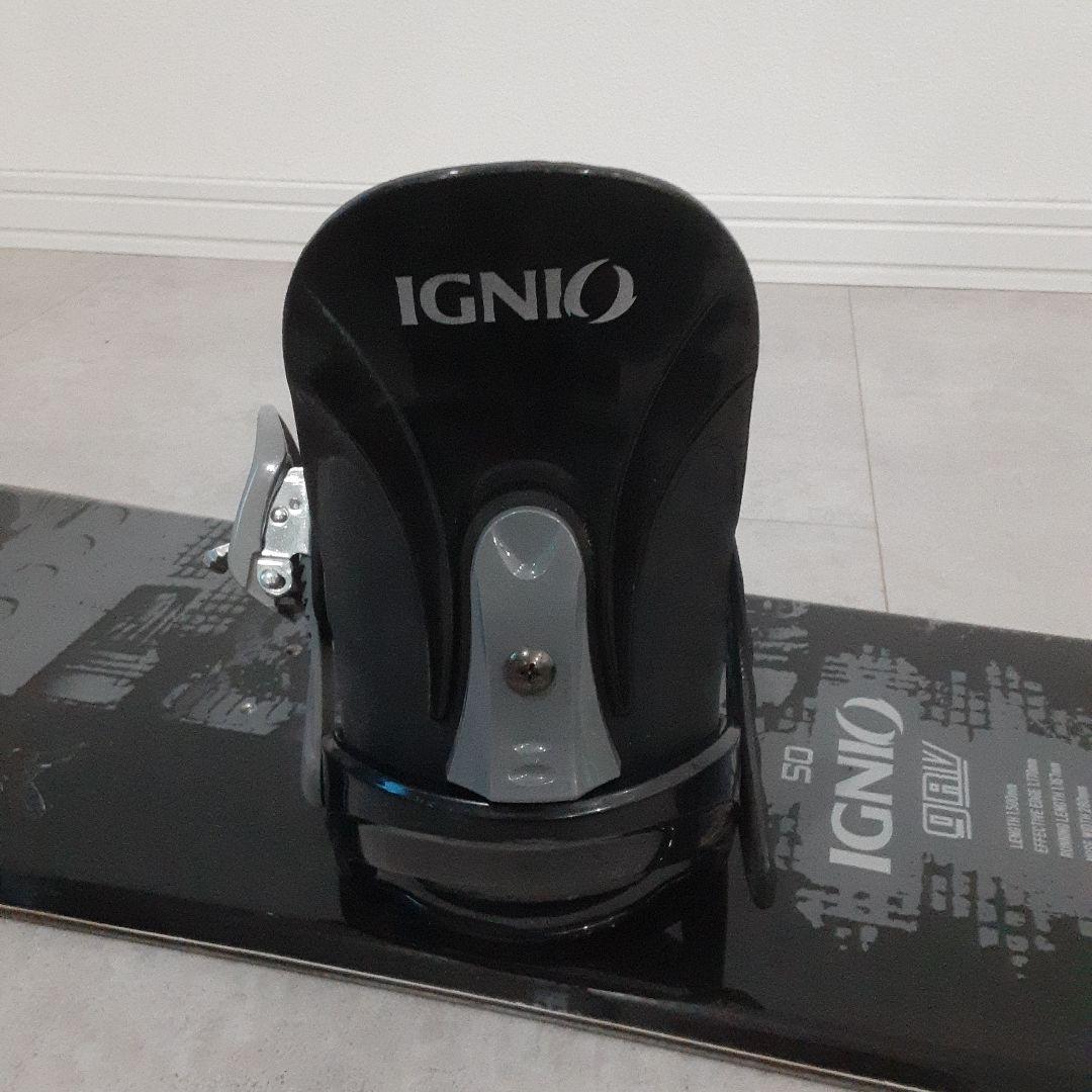IGNIO イグニオ スノーボードセット 150cm バインディング付き