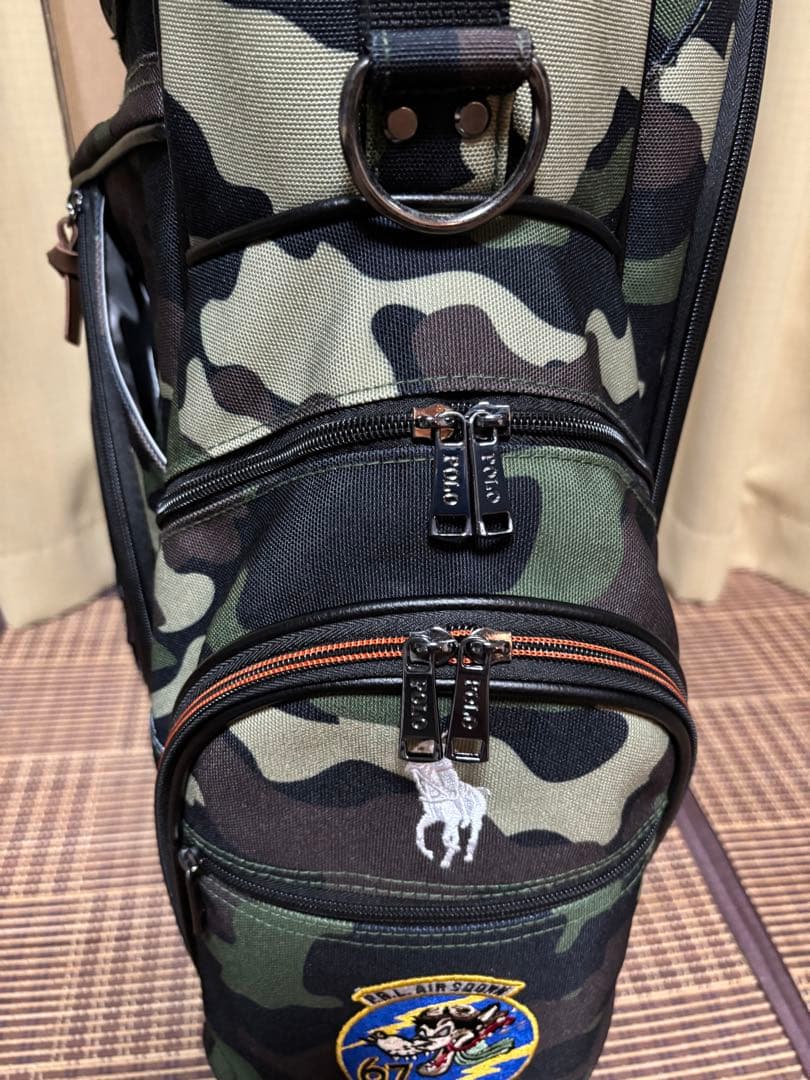 R.Lauren ラルフローレン RLX 迷彩柄 キャディバッグ スタンドタイプ