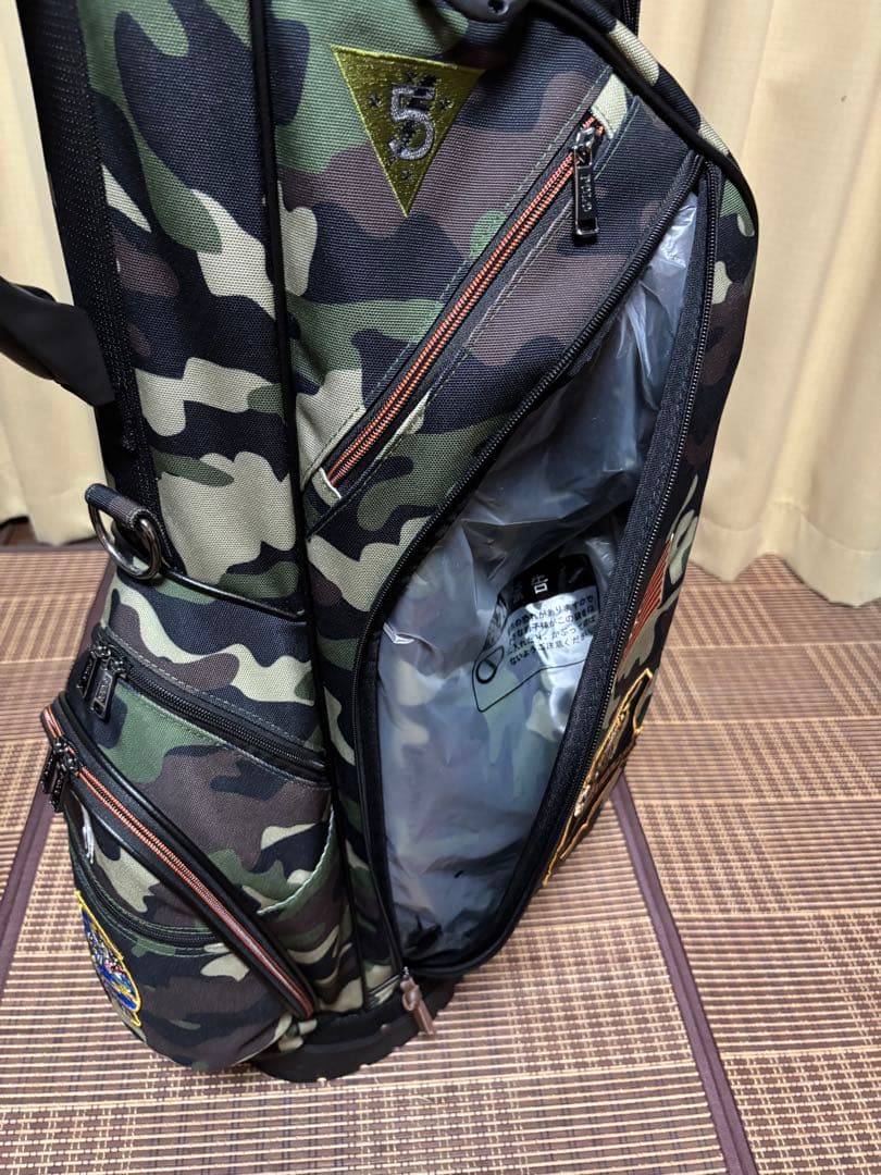 R.Lauren ラルフローレン RLX 迷彩柄 キャディバッグ スタンドタイプ