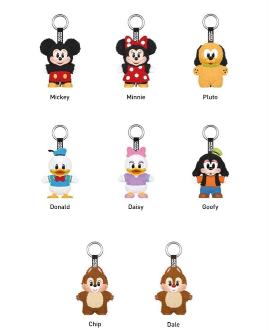 POPMART☆Mickey Family キーチェーン 1BOX♡