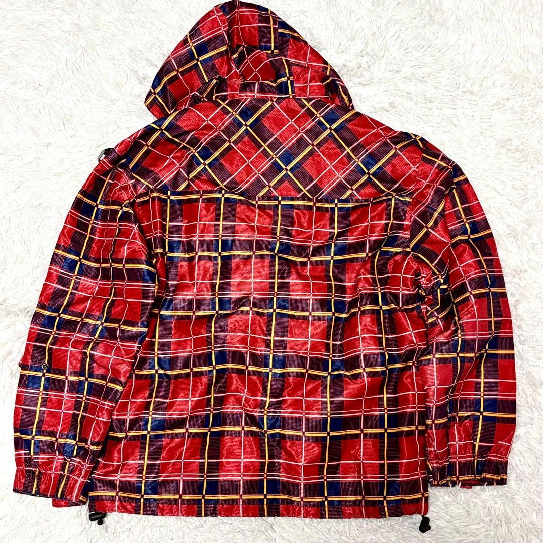 【極美品】エアウォーク　スキースノボウェアジャケット　チェック　レッド　XL 赤