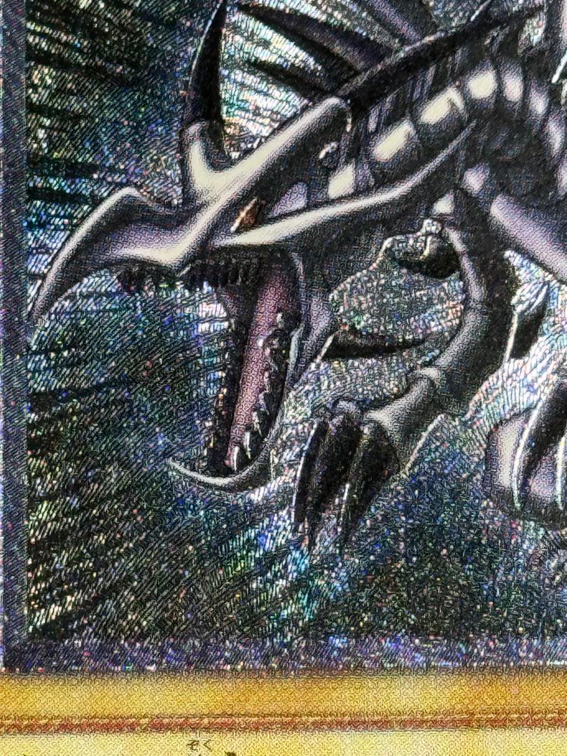 遊戯王　真紅眼の黒竜　レリーフ　親知らず