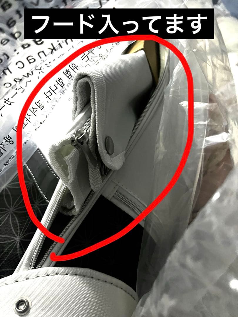 【新品未使用】　Callaway Solaire ゴルフバッグ ホワイト/ピンク