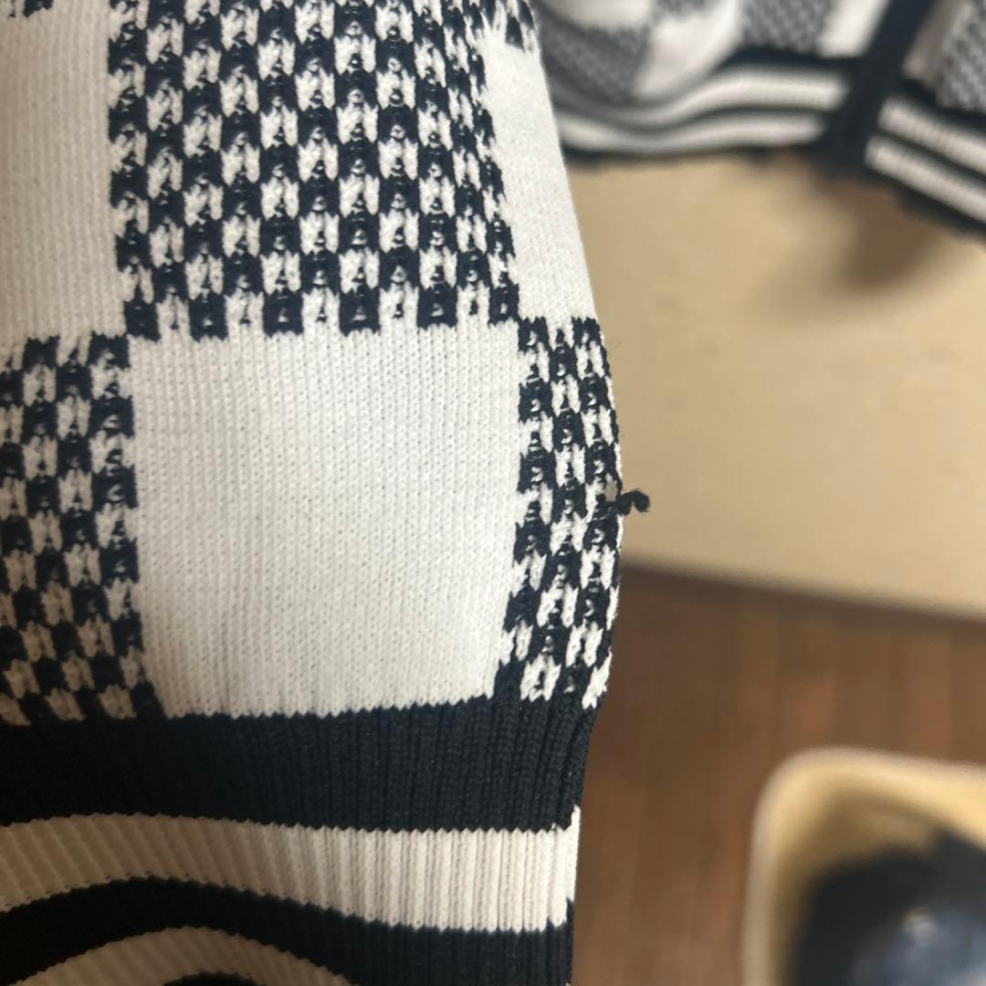 PEARLY GATES ジップアップセーター