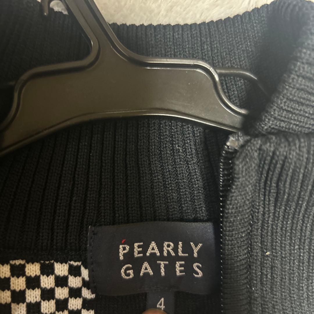 PEARLY GATES ジップアップセーター