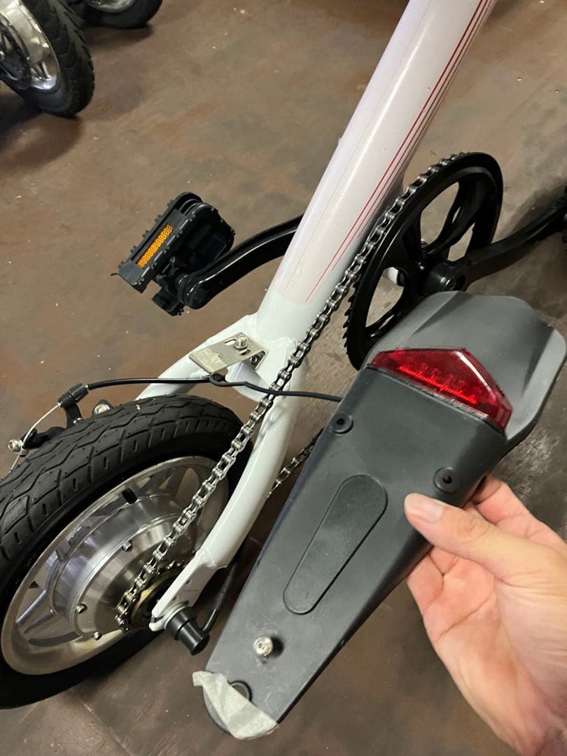 ジャンク品 折りたたみ電動アシスト自転車 BORNTORUN GX 折畳 J3