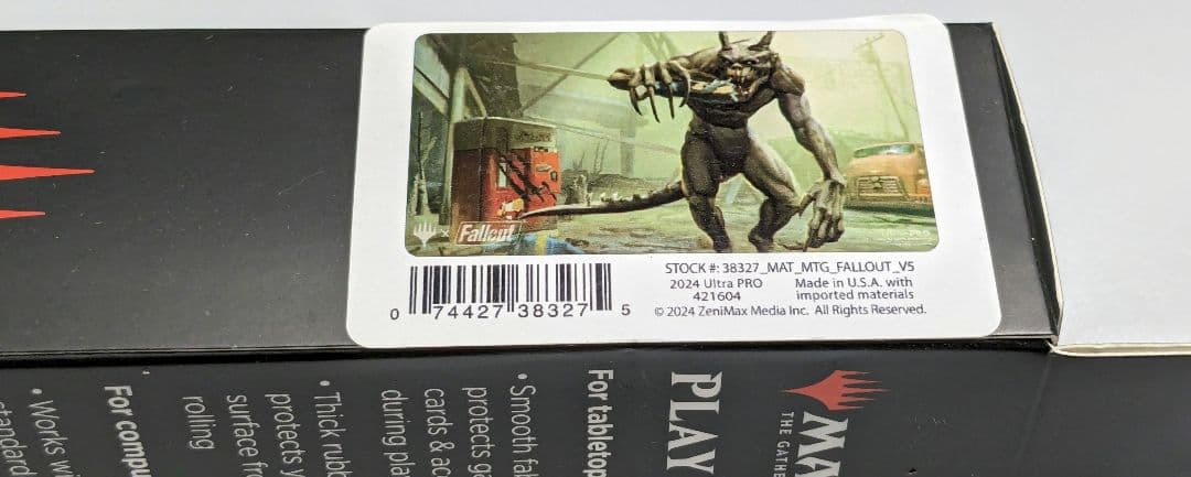 MTG Ultra PRO プレイマット Fallout【タルモゴイフ】