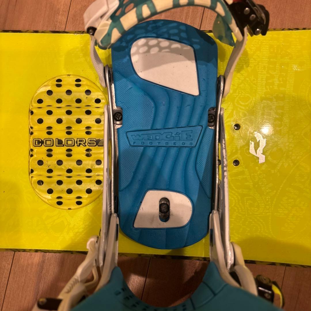 R IDEスノーボードビンディングセット！151㎝