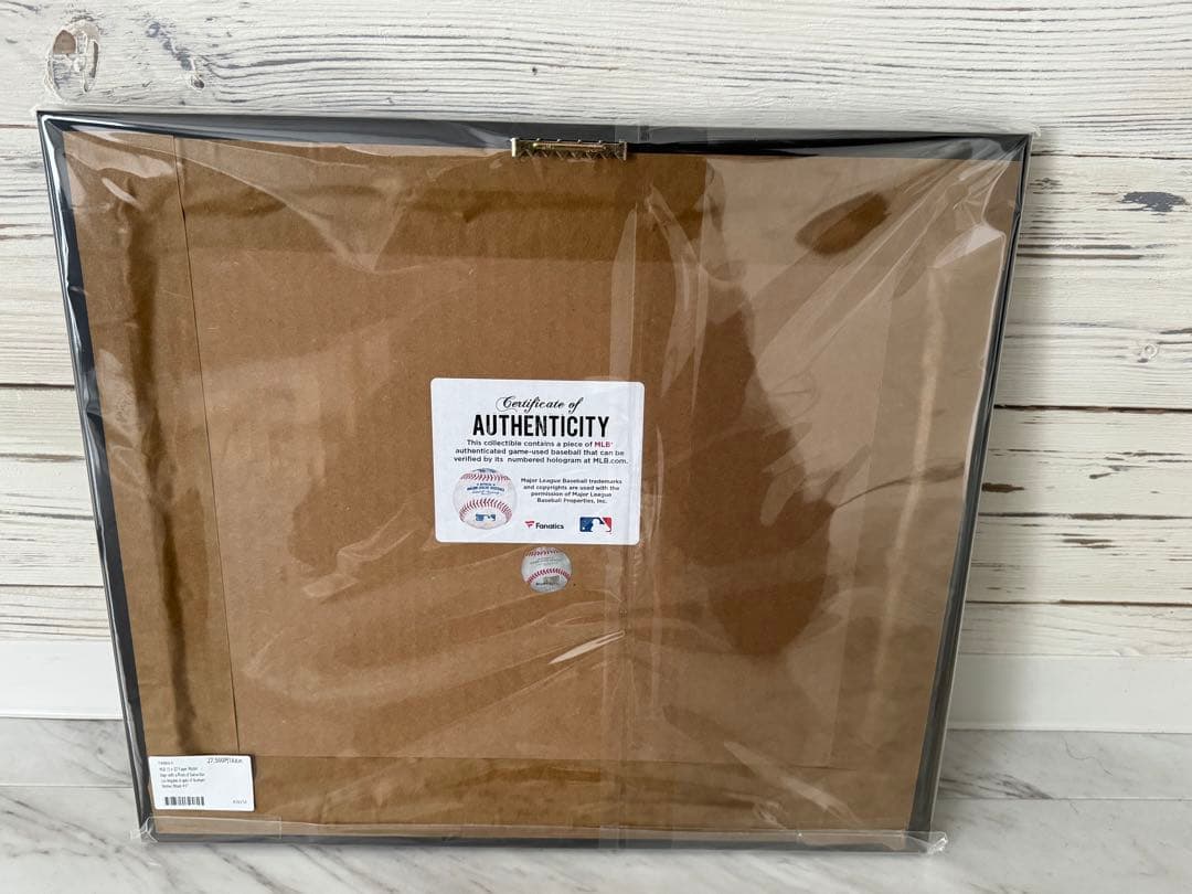 【非売品】MLB実際の試合球付き 大谷翔平 フォトフレーム
