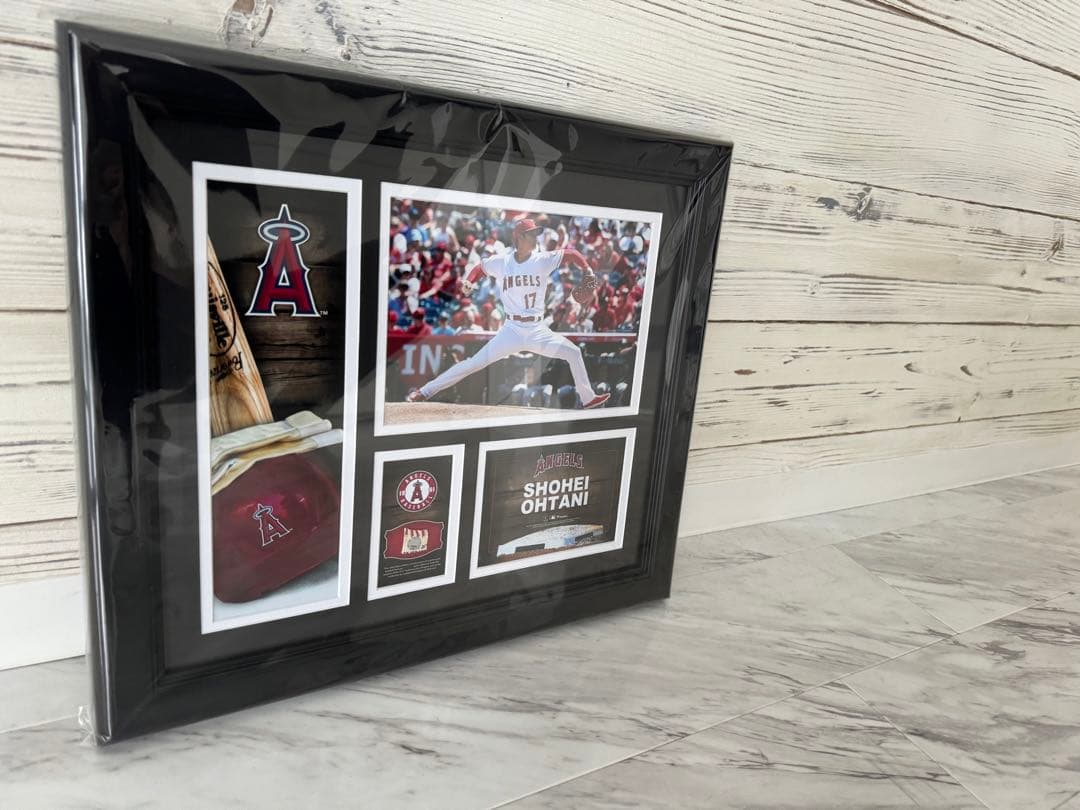 【非売品】MLB実際の試合球付き 大谷翔平 フォトフレーム