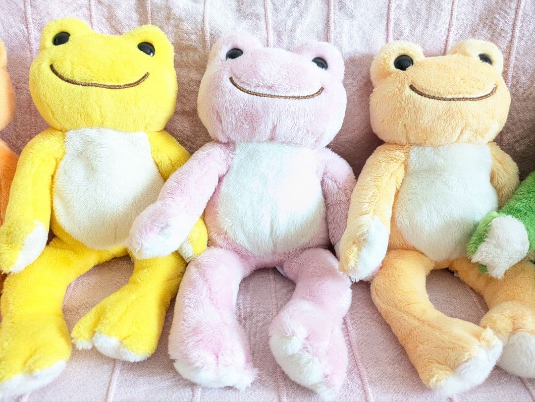 【かえるのピクルス】にじいろピクルス ぬいぐるみ 8種 まとめ売り