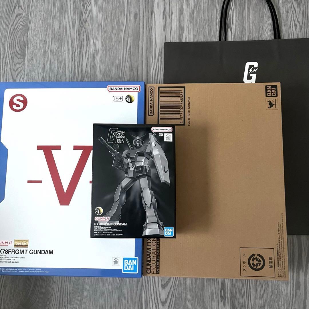 【新品】GUNDAM45FRGMT 4点セット FRAGMENTGUNDAM
