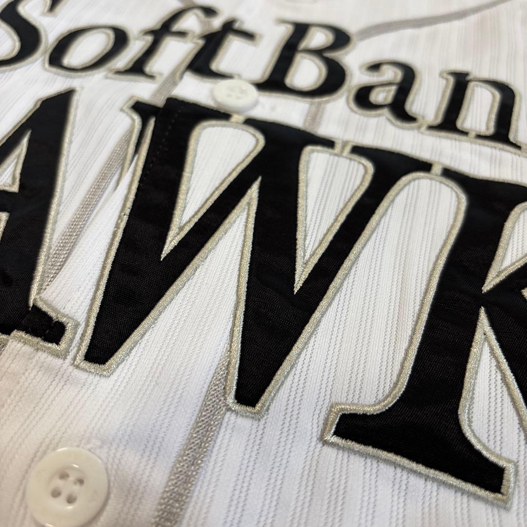 中村選手【Lサイズ 】ソフトバンク ホーム ユニフォーム 白 Majestic製