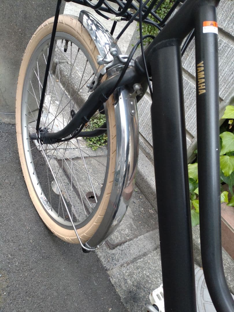 配送可★直接引渡可★カスタム【ヤマハ minaミーナ】電動アシスト自転車★子供乗