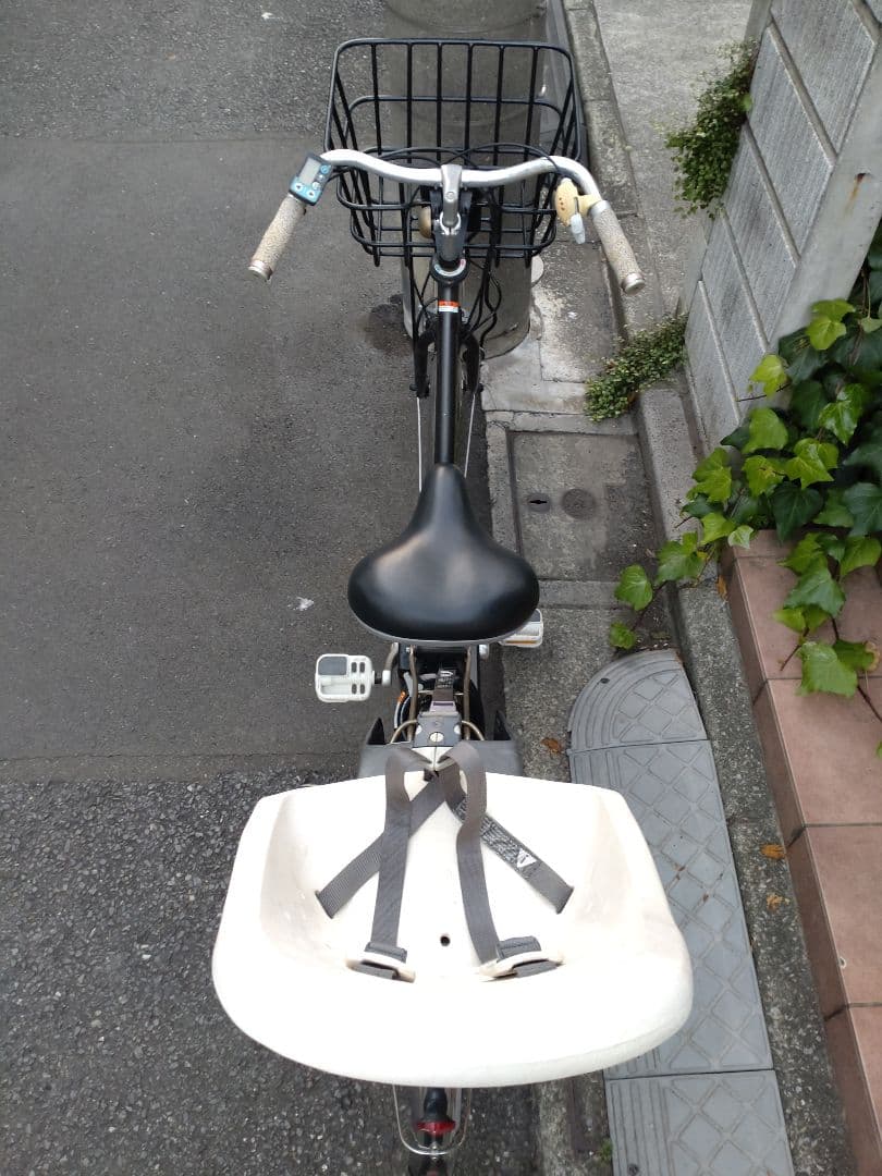 配送可★直接引渡可★カスタム【ヤマハ minaミーナ】電動アシスト自転車★子供乗