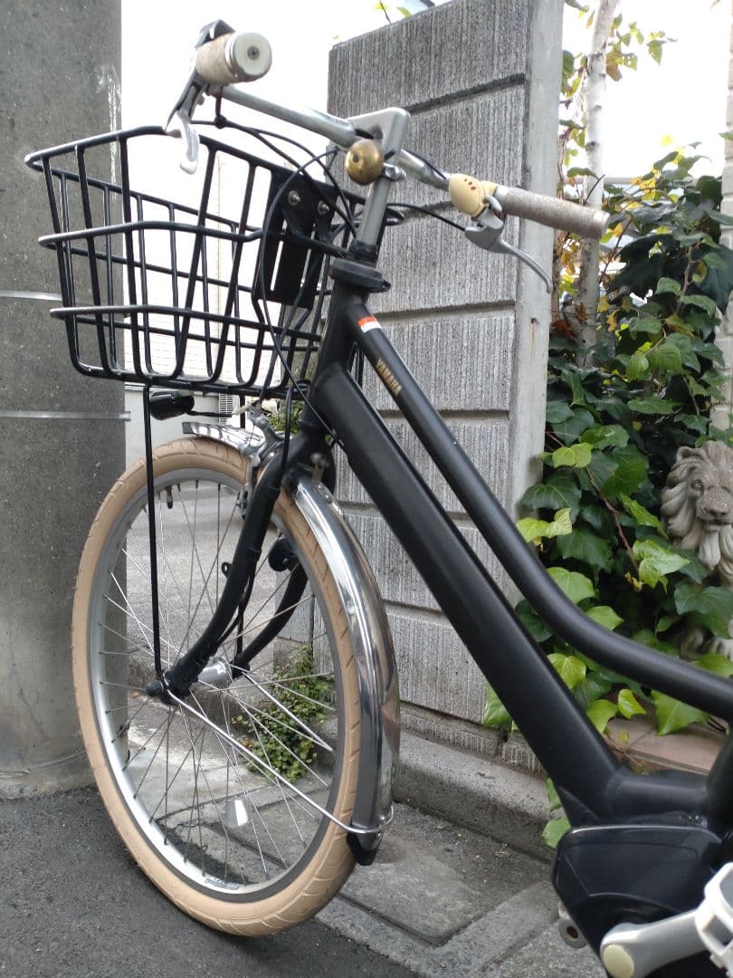 配送可★直接引渡可★カスタム【ヤマハ minaミーナ】電動アシスト自転車★子供乗