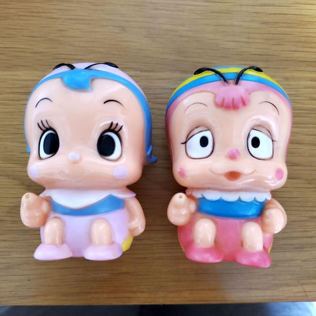 みなしごハッチ　ソフビ　1989年製 フィギュアセット　みなしごハッチ・アーヤ