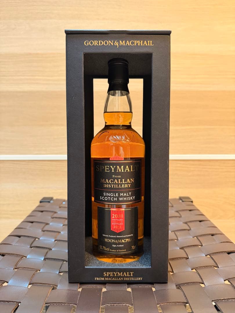 【希少】G&M スペイモルト フロム マッカラン 2001 シングルカスクJIS
