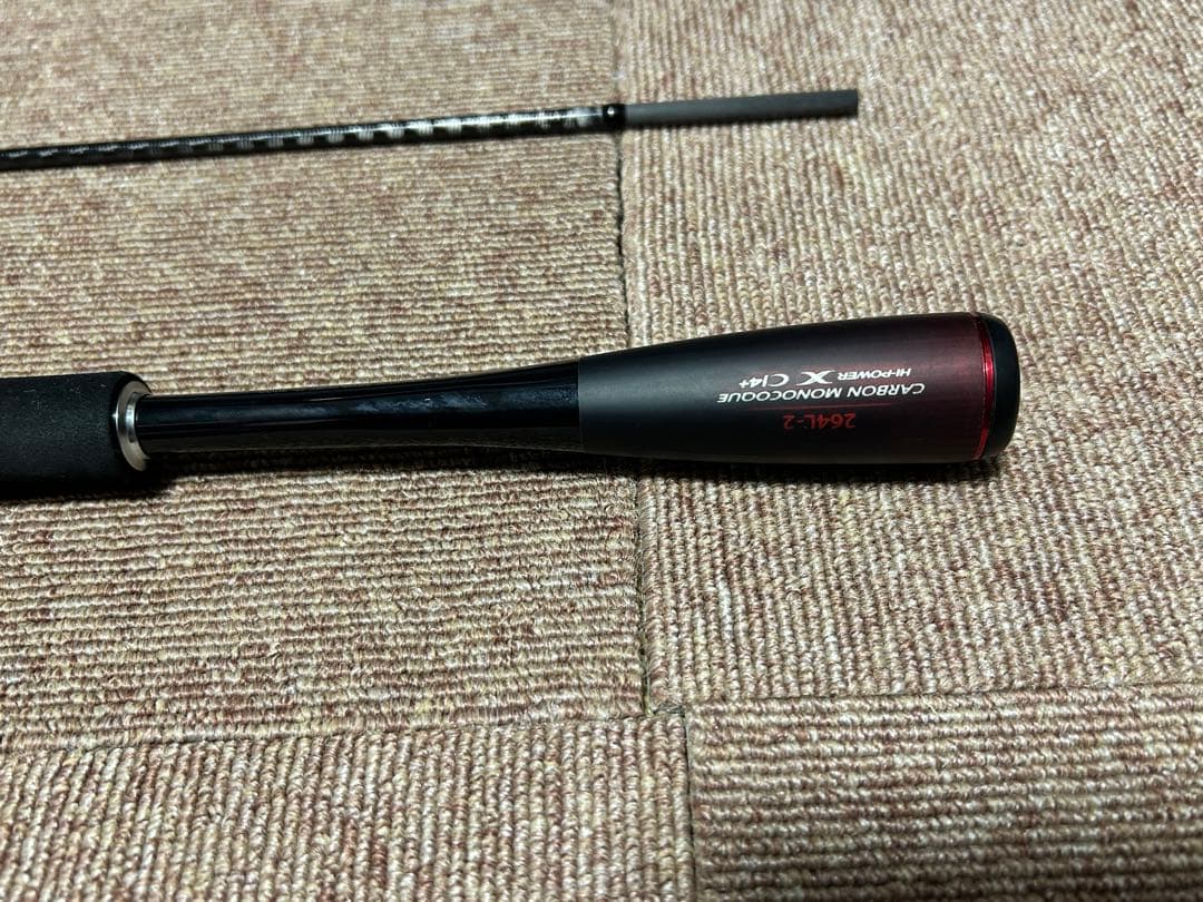 シマノ ゾディアス 264L-2 2ピース バスロッド