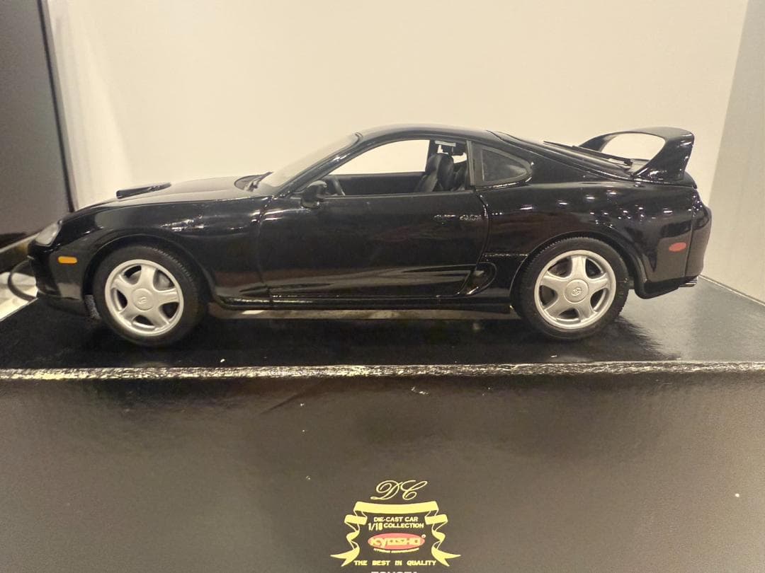 京商トヨタ スープラ A80 1/18 ブラック