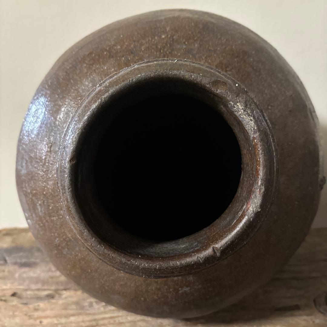 古常滑　丹波　大壺　民芸　古陶磁　アンティーク　古道具　古備前　古瀬戸　検:李朝