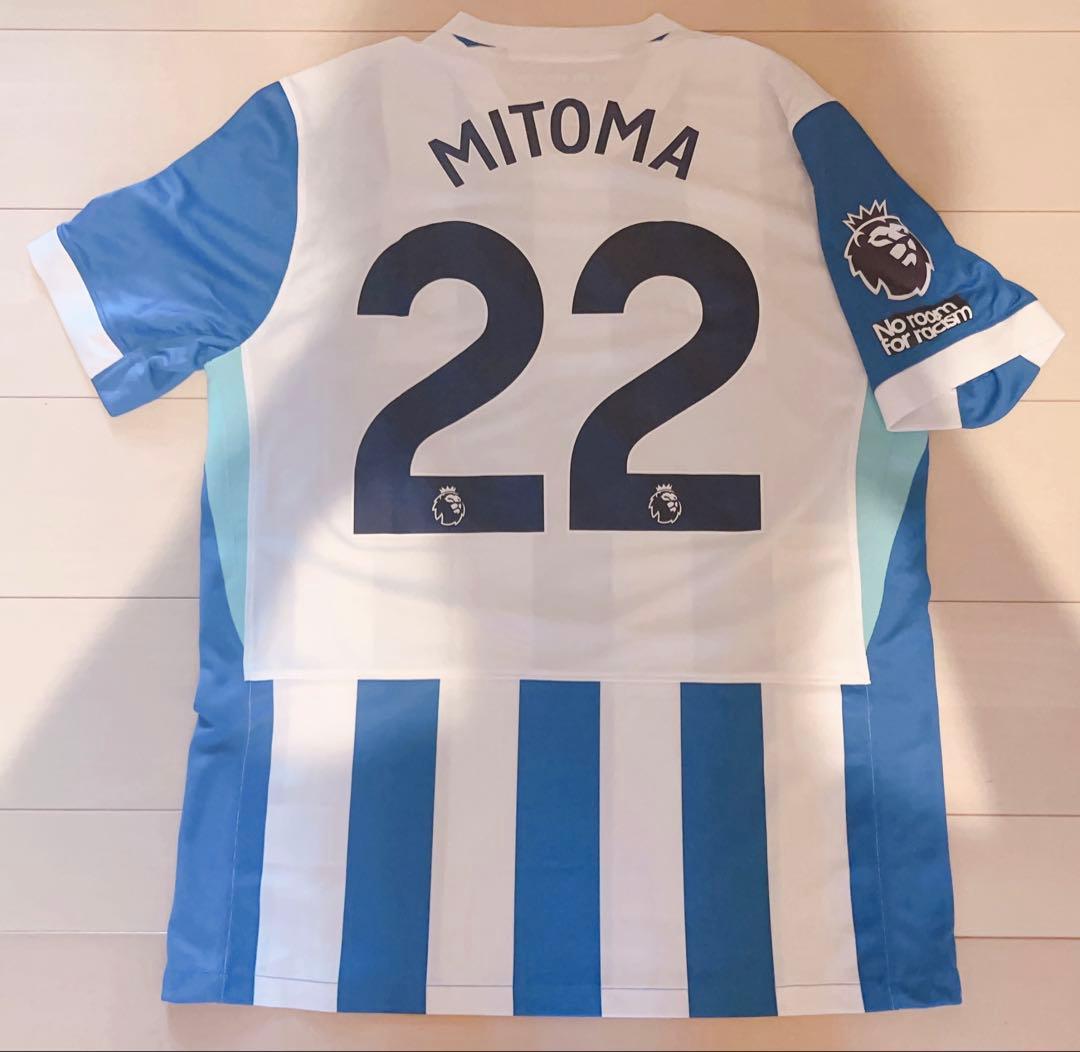 最終価格 美品 ナイキ 25-26 ブライトン ホームユニホーム