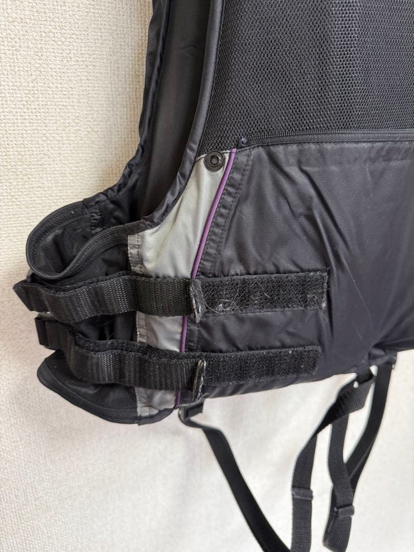 がまかつG-FAITH スーツ　M 中綿　上インナー付　フローティングベスト中古