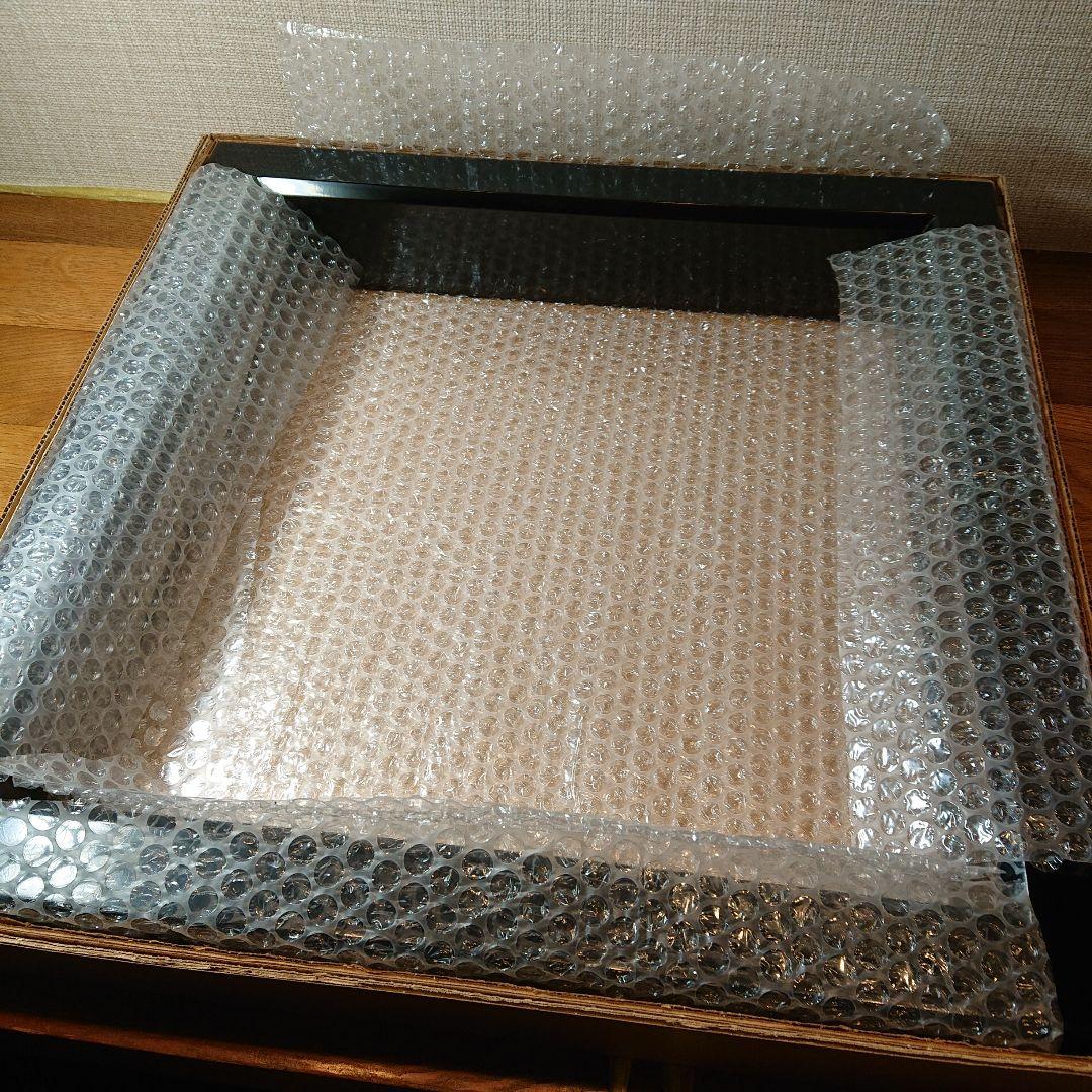 茶道具 炉縁 真塗り