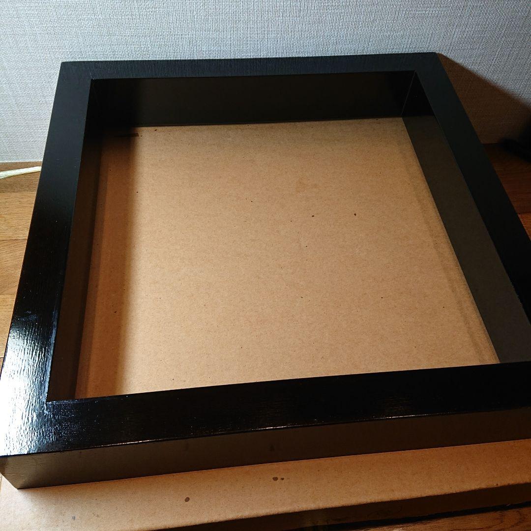 茶道具 炉縁 真塗り