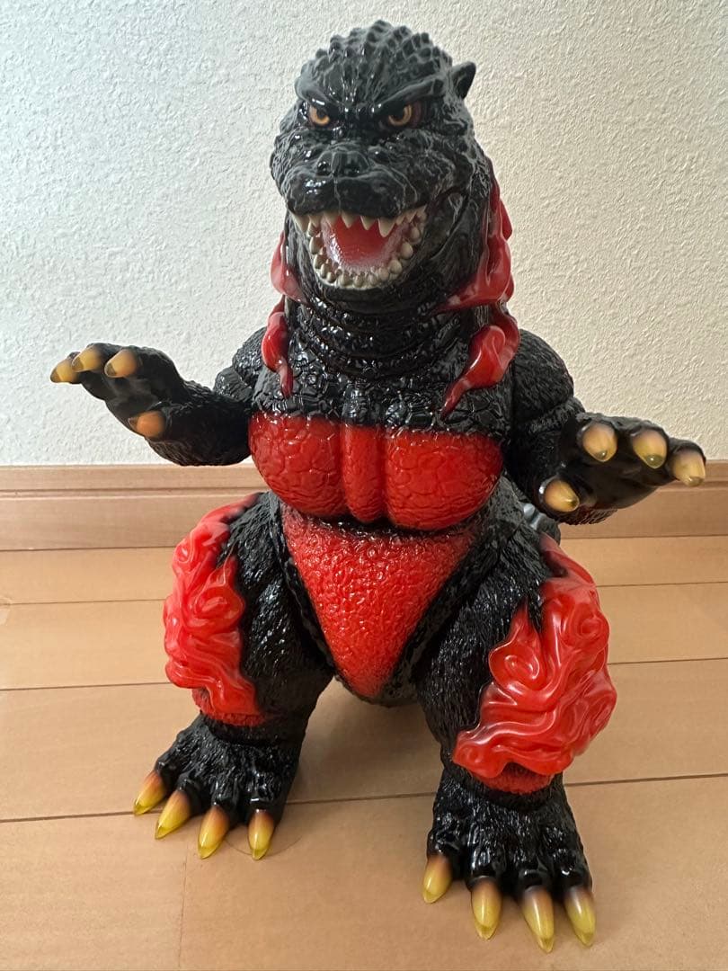 レア godzilla vinyl art burning collection