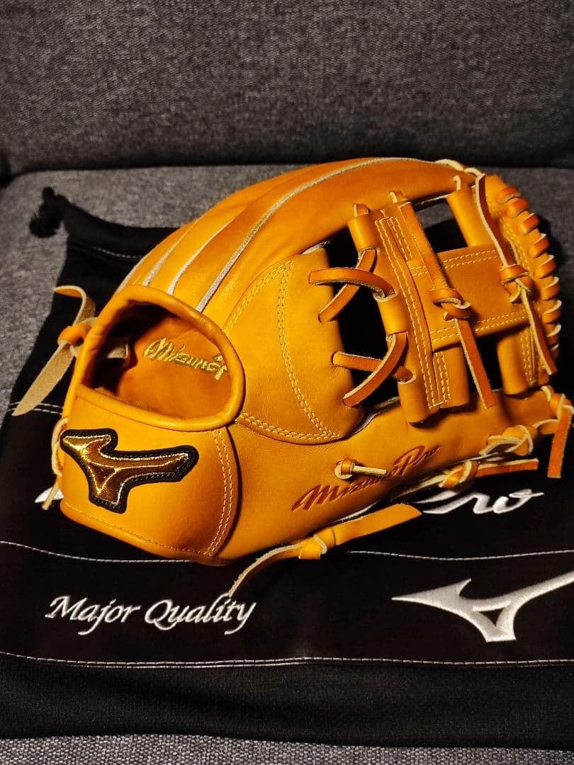 【美品】ミズノプロ　硬式グローブ　坂本モデル