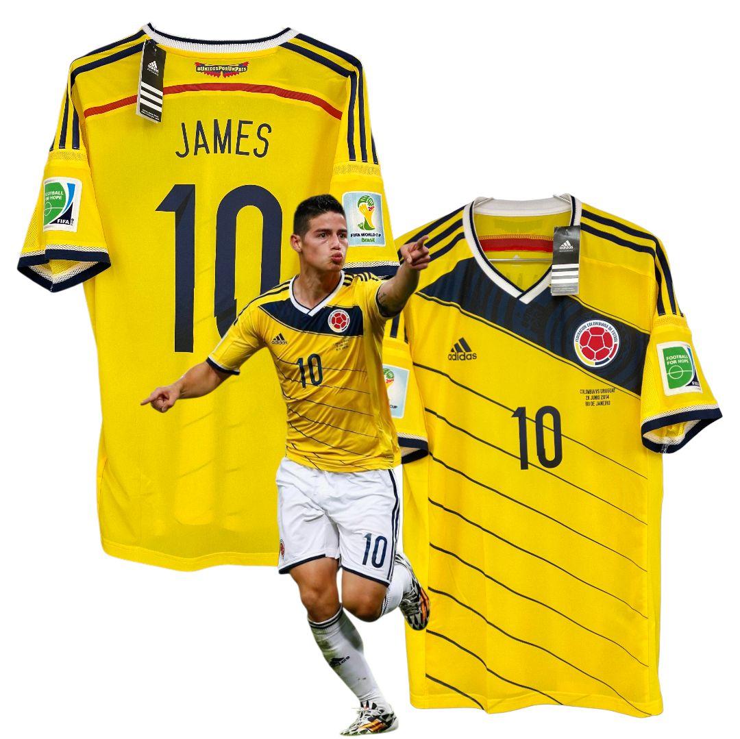 14-15 コロンビア　ハメス・ロドリゲス　オフィシャルオーセンユニフォーム
