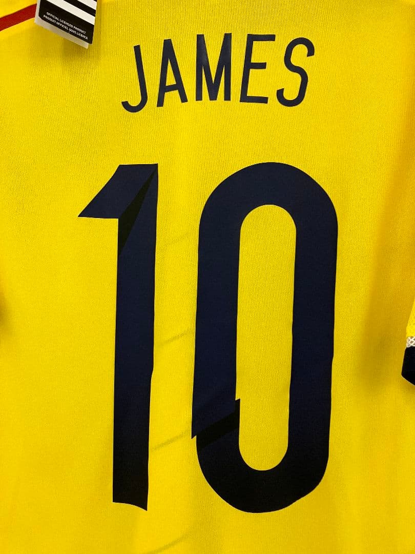 14-15 コロンビア　ハメス・ロドリゲス　オフィシャルオーセンユニフォーム